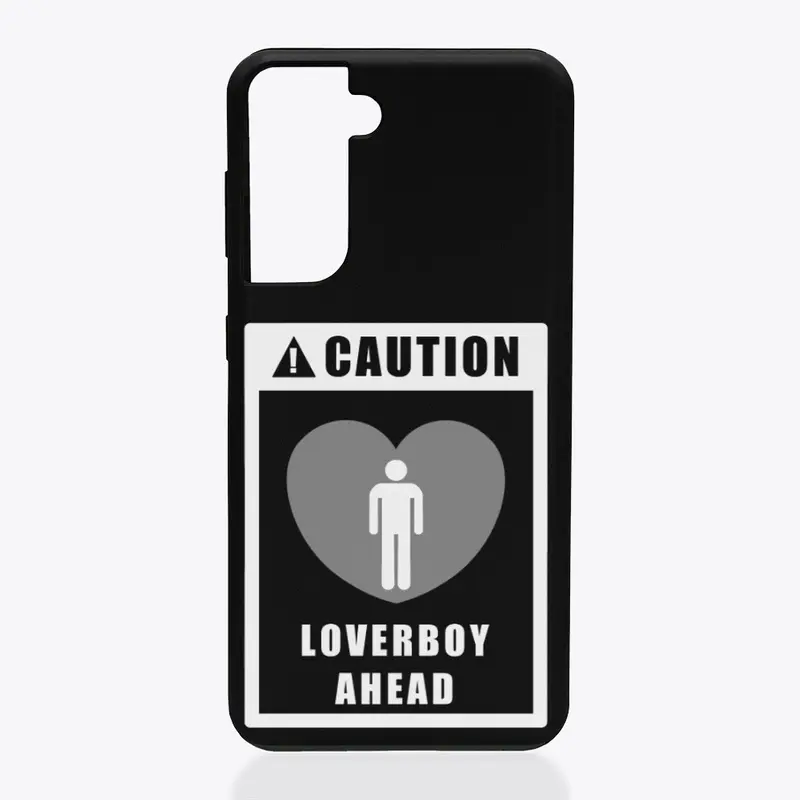 Caution! Lover Boy- Black