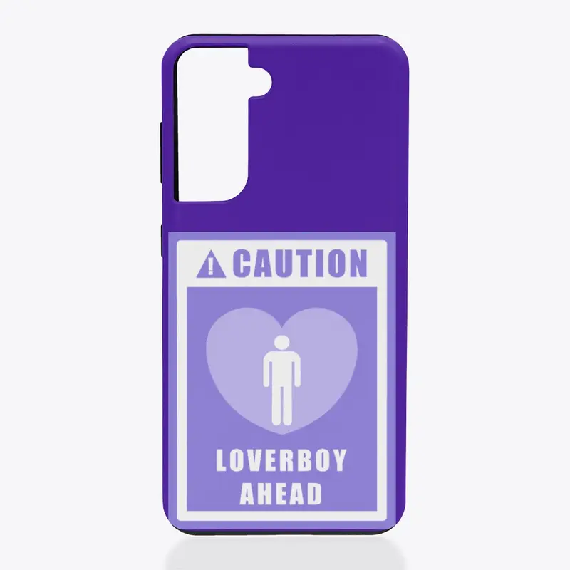 Caution! Lover Boy - Purple