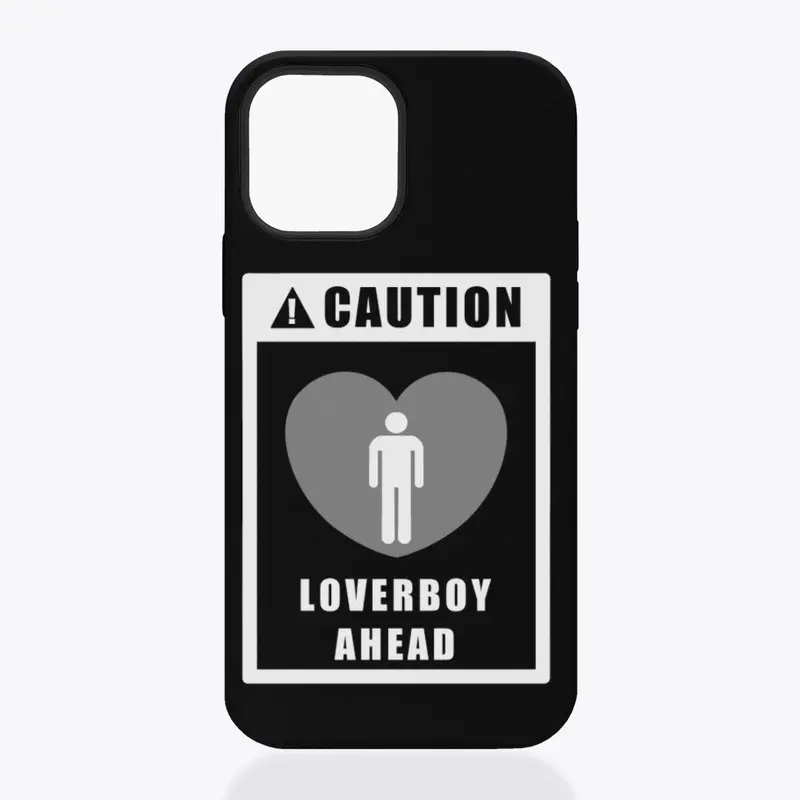 Caution! Lover Boy- Black