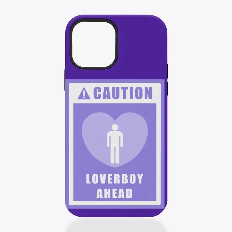 Caution! Lover Boy - Purple