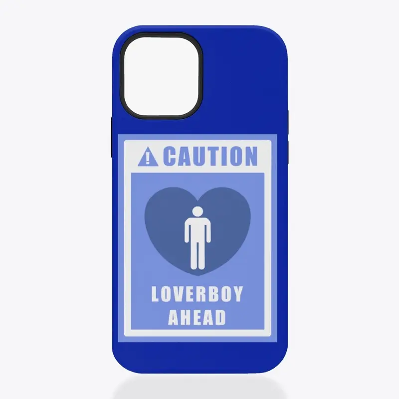 Caution! Lover Boy - Blue