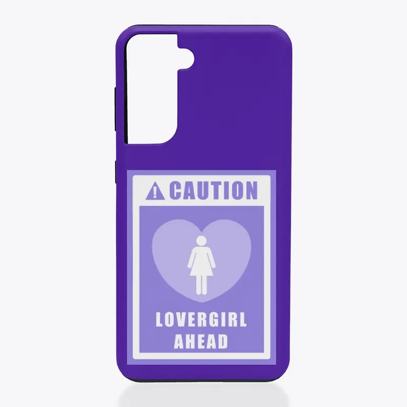 Caution! Lover Girl - Purple