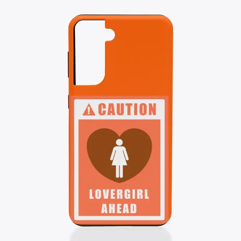 Caution! Lover Girl - Orange