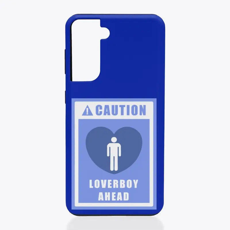 Caution! Lover Boy - Blue